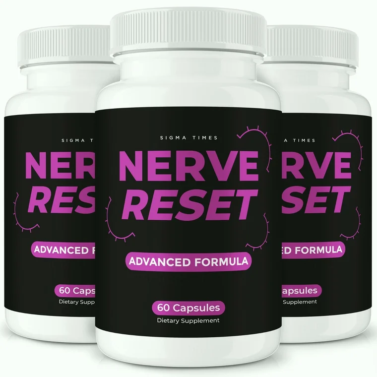 Nerve Reset nerve comfort support capsules three-bottle pack